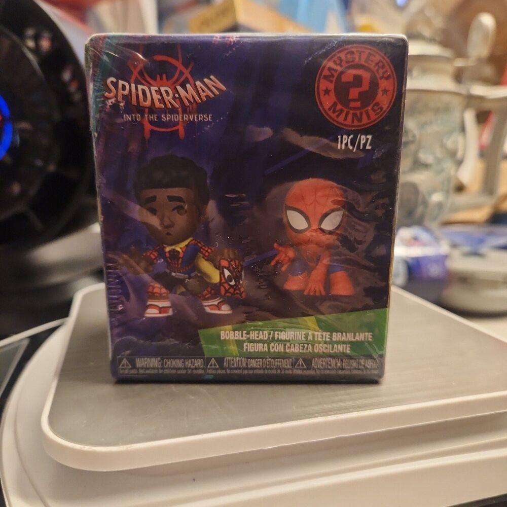 New Sealed Funko Mystery Minis - Marvel Spider-Man: Into The Spider-Verse WAG
